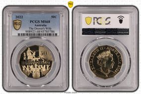2022 50C The Drover's Wife MS68