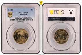 2022 $1 MS67