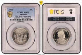 2022 20C ABC 90th Anniversary MS70