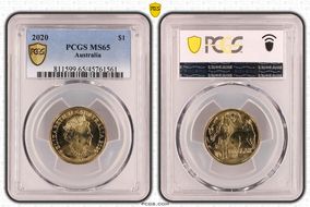 2020 $1 MS65