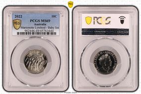 2022 10C Marionette Lyrebird - Baby Set MS69