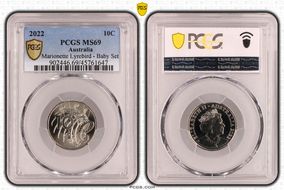 2022 10C Marionette Lyrebird - Baby Set MS69