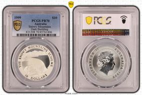 1999 $10 Snowy Mountains  Dam Building PR70
