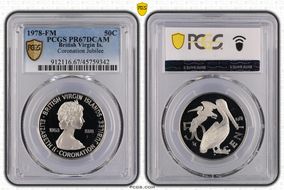 1978-FM 50C Coronation Jubilee PR67DCAM