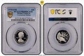 1978-FM 10C Coronation Jubilee PR68DCAM