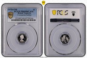 1978-FM 1C Coronation Jubilee PR69DCAM