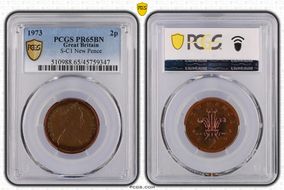 1973 2p S-C1 New Pence PR65BN