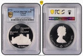 1973 $10 Skyline PR67DCAM