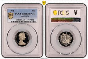 1976 10C PR69DCAM