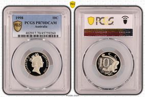 1998 10C PR70DCAM