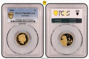 2004 $2 PR69DCAM