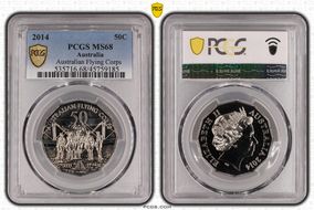 2014 50C Australian Flying Corps MS68