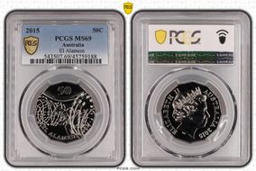 2015 50C El Alamein MS69