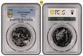 2015 50C Tobruk MS68