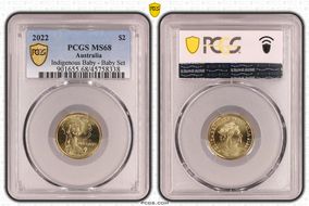 2022 $2 Indigenous Baby - Baby Set MS68