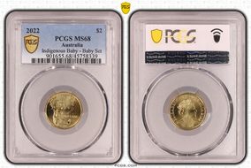 2022 $2 Indigenous Baby - Baby Set MS68