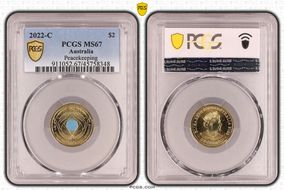 2022-C $2 Peacekeeping Colorized MS67