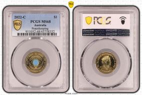 2022-C $2 Peacekeeping Colorized MS68