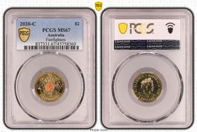 2020-C $2 Firefighters Colorized MS67