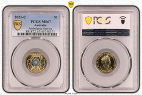 2021-C $2 Ambulance Service Colorized MS67