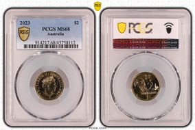 2023 $2 MS68