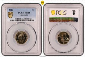 2023 $2 MS68
