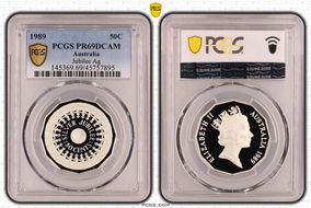 1989 50C Jubilee Ag PR69DCAM