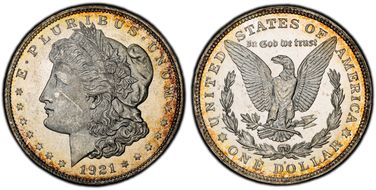 1921-D $1 MS63