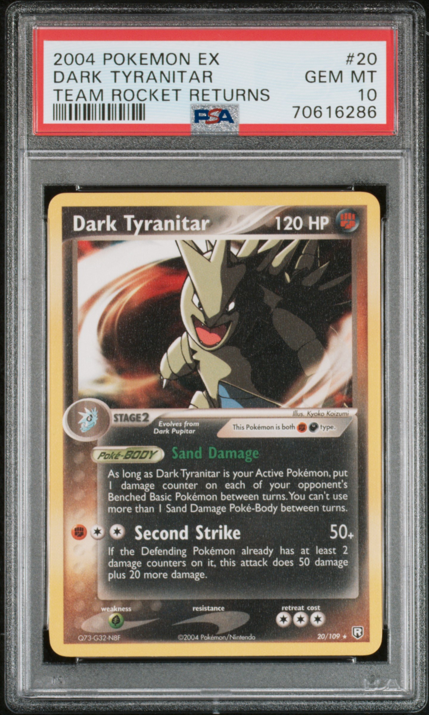 TCG Pokemon Tyranitar Master Set MaximAerts Set Image Gallery