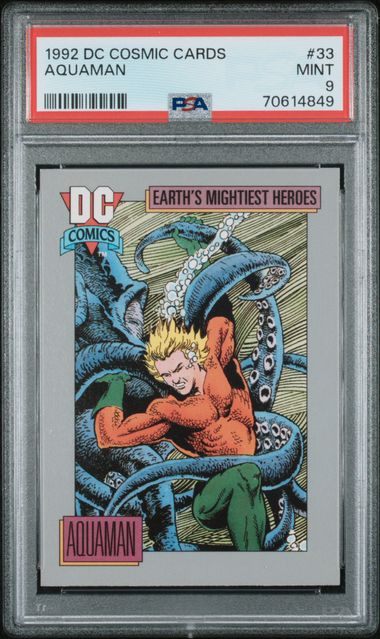 1992 Cosmic #33 Aquaman front