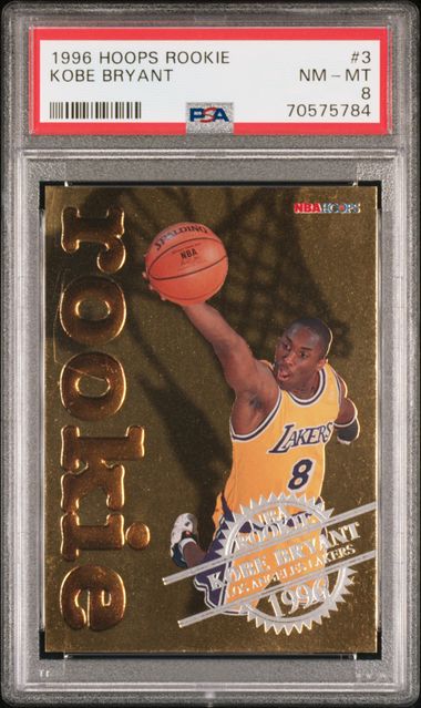 1996-97 Kobe Bryant Hoops Rookie sale card!