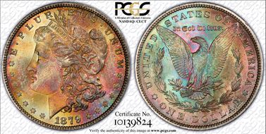 1879 $1 MS65+