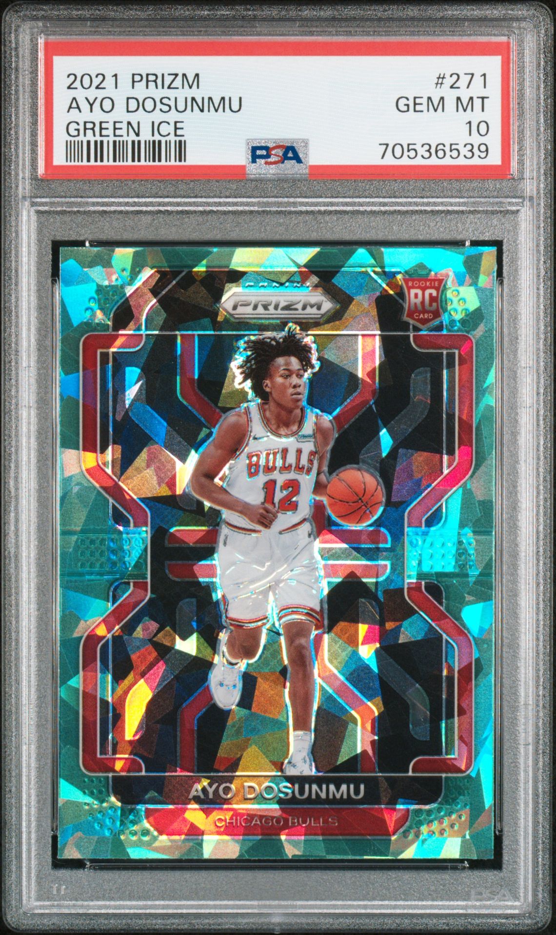 2021 Panini Panini Prizm #271 Ayo Dosunmu front