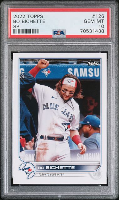  2022 Topps #126 Bo Bichette NM-MT Blue Jays