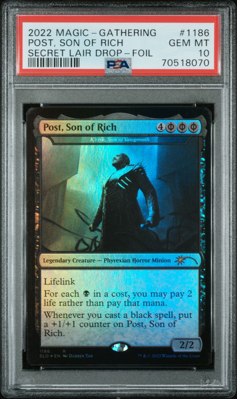 post son of rich mtg card MTG: Secret Lair - Malone: Foil Edition : Buy Online at Best Price in KSA 4BPBPBP Got my Beta Dark Ritual