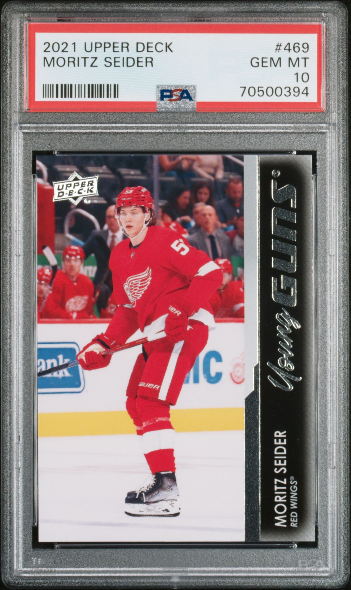 2021-2022 Upper Deck Young Guns #469 Moritz Seider front
