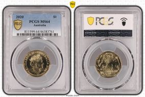 2020 $1 MS64