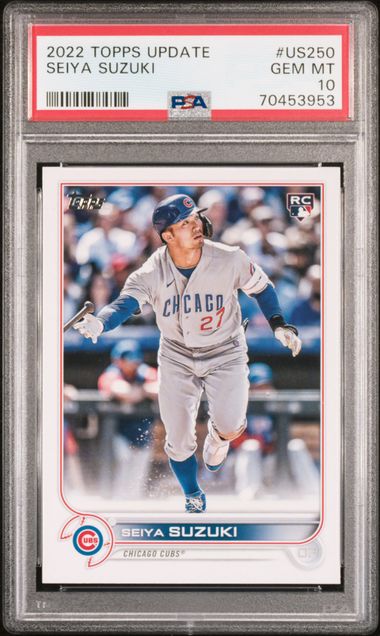 2022 Topps Topps Update #US250 Seiya Suzuki front