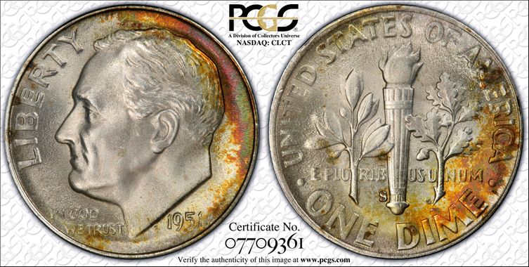 Cert 07709361 - Coin Image