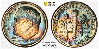 1960 10C DDO FS-103 PR67