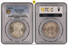 1944 B 5 Fr St. Jakob MS67