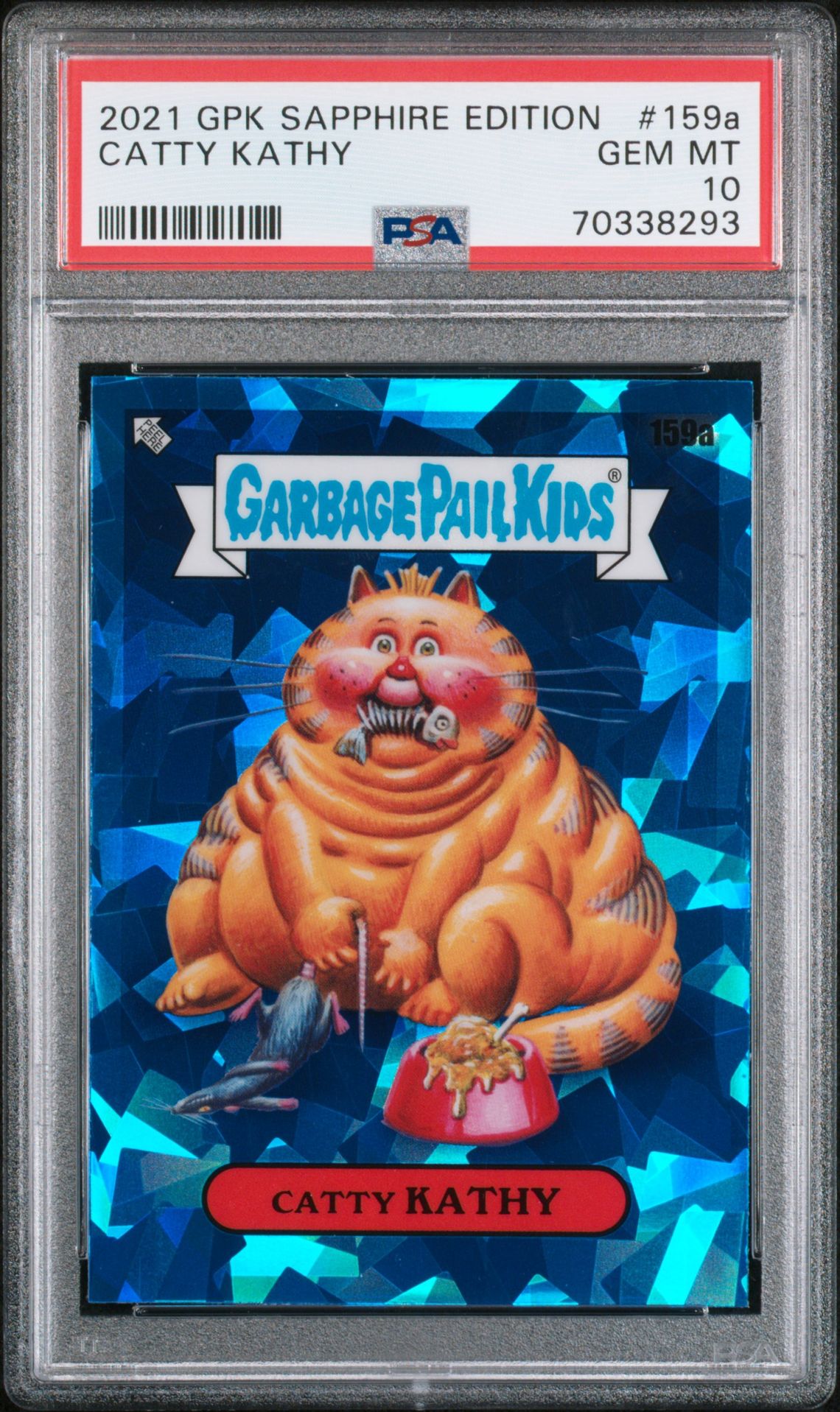 2021 Topps Garbage Pail Kids #159A Catty Kathy front