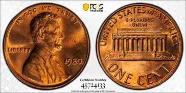 1980 1C DDO, FS-101 MS65RD