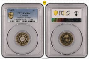 2022 $2 Frontline Workers Colorized MS66