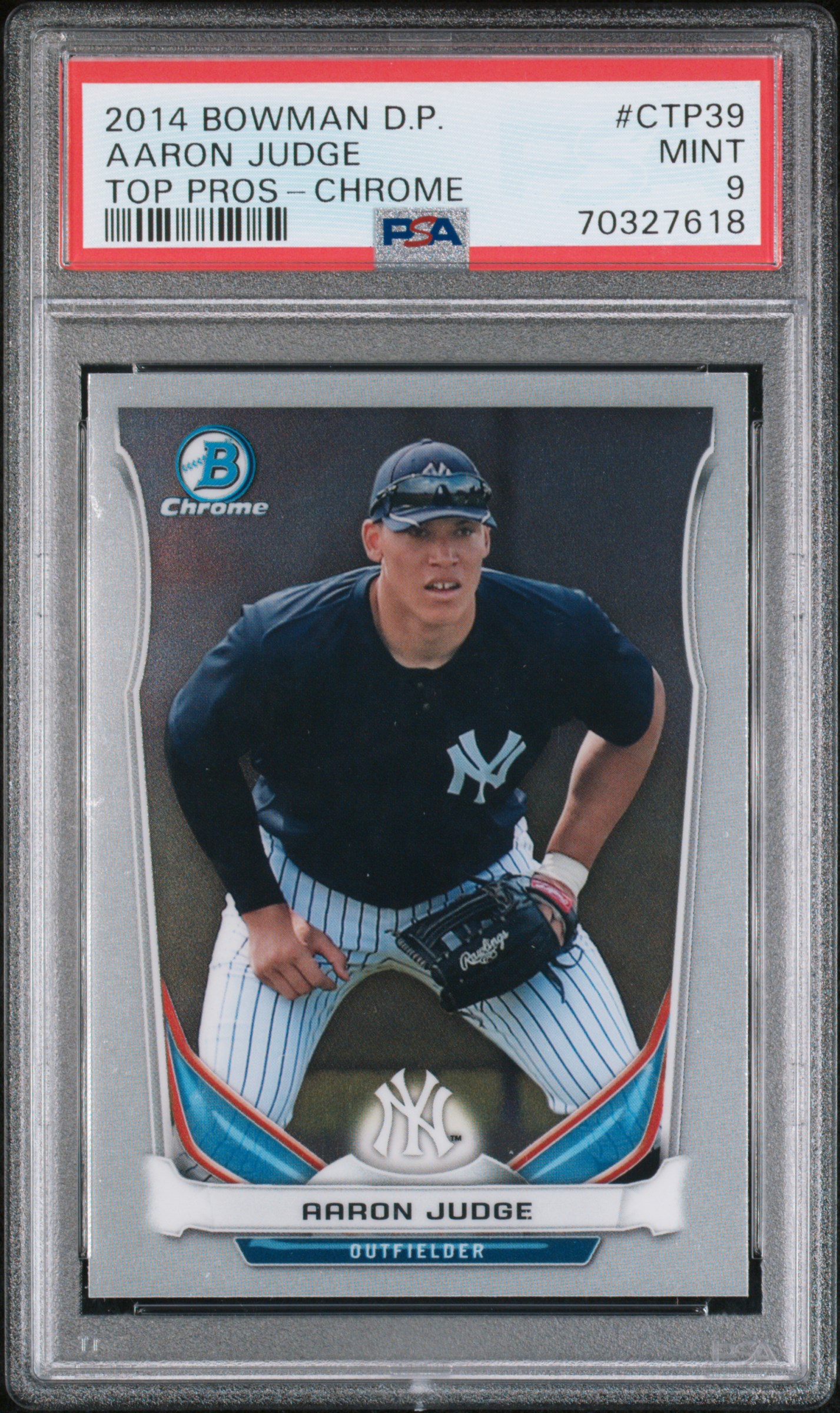 2014 Bowman Draft Picks & Top Prospects Aaron Judge Blue