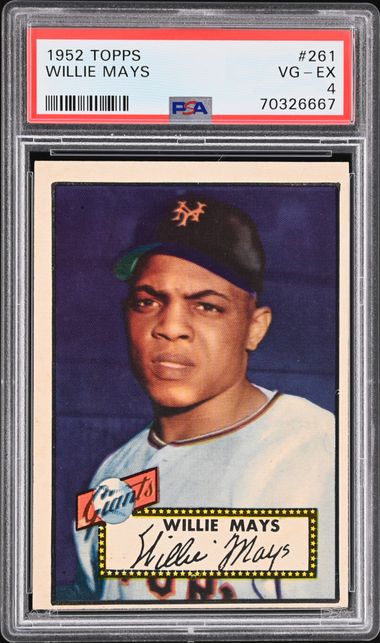 1952 Topps TOPPS #261 Willie Mays front