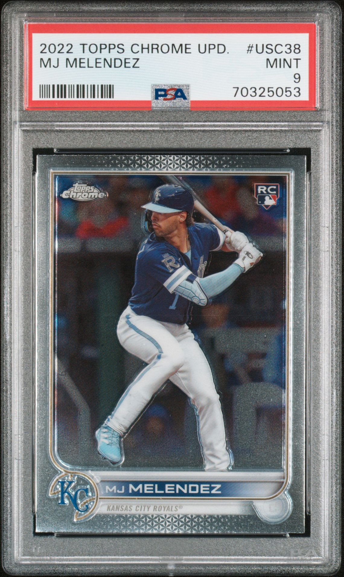 2022 Topps TOPPS CHROME UPDATE #USC38 Mj Melendez front