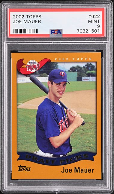 Joe Mauer Game Worn Jersey Card