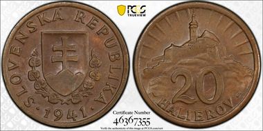 1941 20 H MS63BN