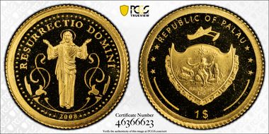 2008 $1 Easter PR69DCAM